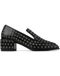 Jimmy Choo - Eliot 45 Nappa Heeled Loafers - Lyst