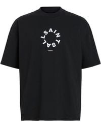 AllSaints - Tierra Logo T-shirt - Lyst