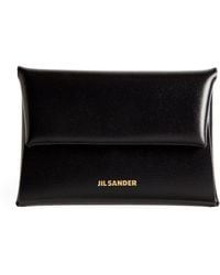 Jil Sander - Leather Folding Wallet - Lyst