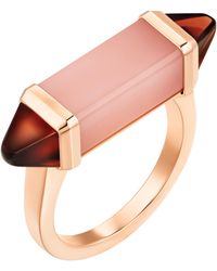 Cartier - Chalcedony And Garnet Les Berlingots De Ring - Lyst