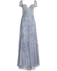 Georges Hobeika - Tulle Embellished Gown - Lyst