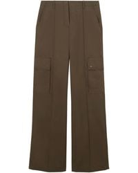 Burberry - Gabardine Cargo Trousers - Lyst