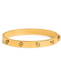 Tory Burch - Miller Stud Hinge Bangle - Lyst
