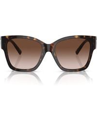 Tiffany & Co. - Acetate Square Oversized Sunglasses - Lyst