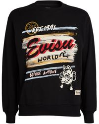 Evisu - Cotton Graphic Crew-neck Sweater - Lyst