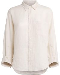 Citizens of Humanity - Linen Shrunken Kayla Shirt - Lyst