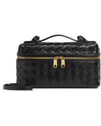 Bottega Veneta - Leather Vanity Case Cross-body Bag - Lyst