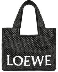Loewe - X Paula'S Ibiza Small Font Tote Bag - Lyst