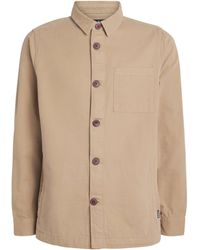 Barbour - Cotton Washed Overshirt - Lyst