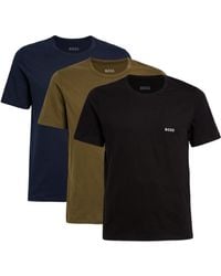BOSS - Short-sleeve T-shirt (pack Of 3) - Lyst