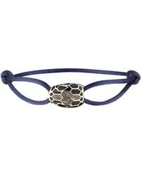 BVLGARI - Serpenti Forever String Bracelet - Lyst