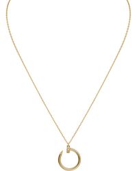 Cartier - And Diamond Juste Un Clou Necklace - Lyst