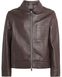 Yves Salomon - Lambskin Zip-Up Jacket - Lyst