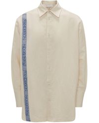 JW Anderson - Linen-cotton Tea Towel Shirt - Lyst