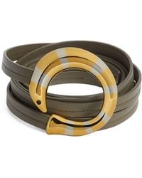 Bottega Veneta - Leather Sardine Belt - Lyst