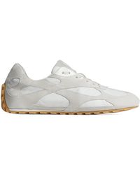 Bottega Veneta - Suede-Panel Orbit Flash Sneakers - Lyst