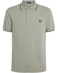 Fred Perry - Cotton Twin Tipped Polo Shirt - Lyst