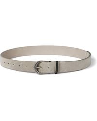 Brunello Cucinelli - Suede Monili-Beaded Belt - Lyst