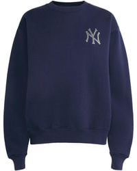 Sporty & Rich - X The New York Yankees Embellished Sweatshirt - Lyst