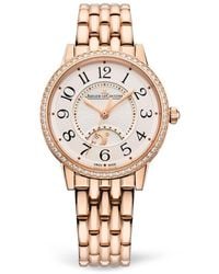 Jaeger-lecoultre - Medium Rose And Diamond Rendez-Vous Night & Day Watch 34Mm - Lyst