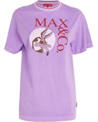 MAX&Co. - X Looney Tunes Wile E. Coyote T-Shirt - Lyst