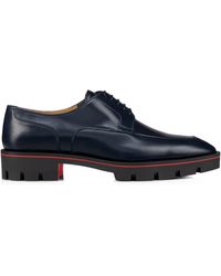 Christian Louboutin - Davisol Leather Derby Shoes - Lyst
