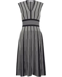 Max Mara - Sleeveless Viscose Yarn Dress - Lyst