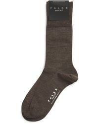 FALKE - Virgin Wool-Blend Airport Socks - Lyst