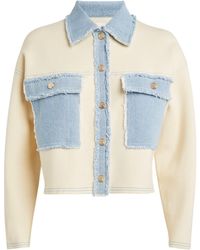 Sandro - Denim-Detail Jacket - Lyst
