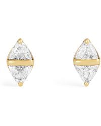 Emily P. Wheeler - And Diamond Tilly Stud Earrings - Lyst