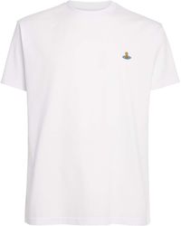 Vivienne Westwood - Organic Cotton Drawn-On Orb T-Shirt - Lyst