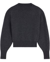 Givenchy - Wool Square-Neck Sweater - Lyst