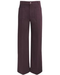 Victoria Beckham - Alina High-Rise Wide-Leg Jeans - Lyst