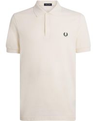 Fred Perry - Cotton Logo Polo Shirt - Lyst