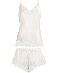 Harrods - Silk Camisole And Shorts Set - Lyst