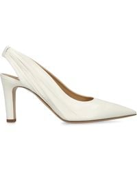 Gabriela Hearst - Leather Amari Slingback Pumps 75 - Lyst