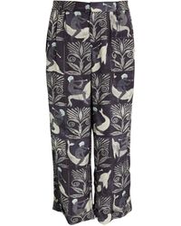 Commas - Dolphin Tile Wide Trousers - Lyst