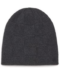 Giorgio Armani - Cashmere Patchwork Beanie - Lyst
