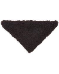 Yves Salomon - Long Hair Lambswool Bandana - Lyst