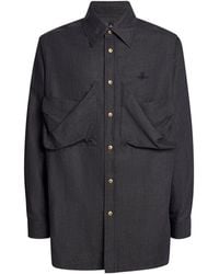 Vivienne Westwood - Cotton-Linen Achilles Overshirt - Lyst