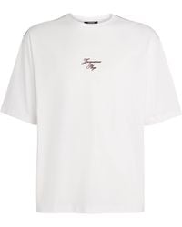 Jacquemus - Cotton Embroidered Beach T-Shirt - Lyst