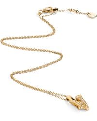 Marli New York - And Diamond Cleo Huggie Pendant Necklace - Lyst