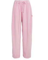 Alexander Wang - Track Trousers With Apple Logo - Lyst
