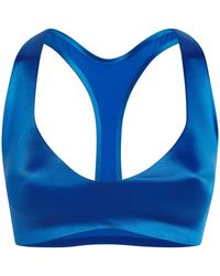 NikeSKIMS - Shine Plunge Sports Bra - Lyst