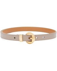 Loewe - Leather Pebble Belt - Lyst