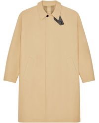 Givenchy - Leather-Trim Car Coat - Lyst