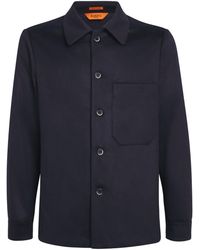 Barena - Brushed Cashmere Overshirt - Lyst