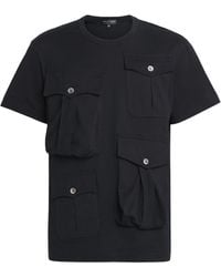 Comme des Garçons - Cotton Pocketed T-Shirt - Lyst
