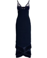 PATBO - Embroidered Crochet Dress - Lyst