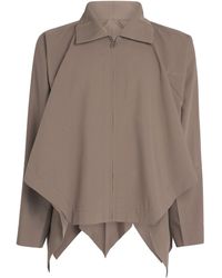 IM MEN - Hybrid Flat Drape Jacket - Lyst